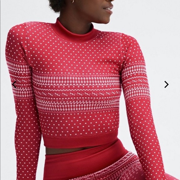 Fabletics Holly Crop Long Sleeve Top - Picture 2 of 3